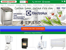 Tablet Screenshot of magiccenter.com.uy